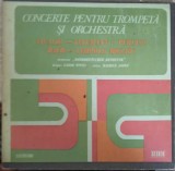Disc vinil, LP. CONCERTE PENTRU TROMPETA SI ORCHESTRA-VIVALDI, TELEMANN, PURCELL, BACH, LEOPOLD, MOZART-279668