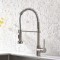 Baterie Bucatarie cu Dus Extractibil, Inox si Alama Crom, YD/101 ModernLight Concept
