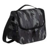 Geanta termoizolanta pentru alimente si bauturi,verde-negru,24x15x21 cm, 7 litri, Oem