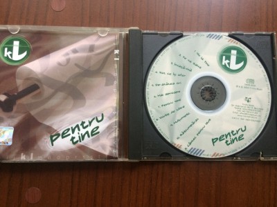 KL Pentru tine 2003 cd disc muzica christian pop rock crestin mapa texte Trinity foto