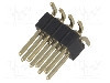 Conector 8 pini, seria {{Serie conector}}, pas pini 1.27mm, CONNFLY - DS1031-08-2*4P8BS41XT-3A