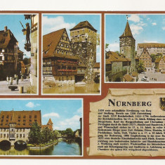 SG2-Carte Postala-Germania- Nurnberg, Necirculata