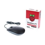 Cumpara ieftin Mouse Raspberry Pi cu fir, negru