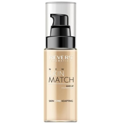 Fond de ten matifiant New Skin Match, cu adaptare la nuanta pielii, Revers, 01, 30ml foto