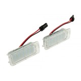 Set Lampa numar LED Canbus Ford C-MAX II 2010-, Focus II FL 2008-, Focus III 2010-, Galaxy 2010-, Kuga 2008-, Mondeo IV 2007-, S-MAX 2006-, Jaguar XF