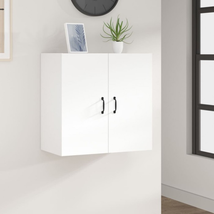 vidaXL Dulap de perete, alb, 60x31x60 cm, lemn prelucrat 812897