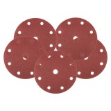 Discuri de slefuit 150 mm, P100, 5 buc, cu 9 gauri pentru 04-721 NEO TOOLS 08-993 HardWork ToolsRange