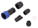 Conector Circular Mufă Mamă 6 PIN fără Contacte
