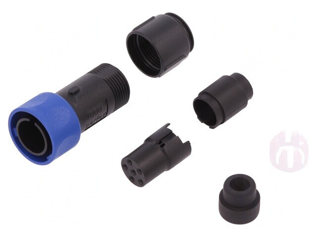 Conector Circular Mufă Mamă 6 PIN fără Contacte