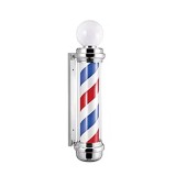 Cumpara ieftin Reclama Frizerie tip Stalp Rotativ cu Iluminare LED 105cm