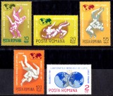 1967 LP655 serie Campionatele Mondiale de Lupte Greco-Romane MNH, Sport, Nestampilat