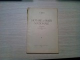 HOTARE SI SPATII NATIONALE - N. Iorga - Datina Romanesca, 1938, 148 p., Alta editura