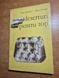 Carte de bucate - deserturi pentru toti - din anul 1973