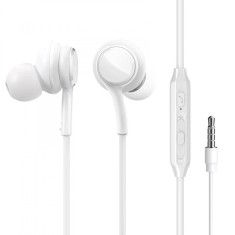 Casti cu Fir si Microfon JoyRoom JR-EW02, 1.2m Jack 3.5mm - Alb