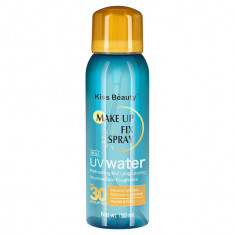 Spray Fixare Kiss Beauty, Uv Water, Spf30, 150 ml