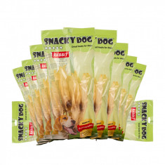 Pachet 10 x Recompensa pentru caini Snacky Dog Urechi de Iepure fara Blana ? 1000 g foto