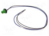 Conector M12 soclu tată 4 pini 4A 250V IP67 drept cablu LUTRONIC