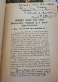 Preot dr. Gheorghe Cotosman - Sfantul Iosif cel Nou. Mitropolitul Timisorii si a toata Tara Banatului. 300 de de la moartea sa (cu dedicatie) 1956