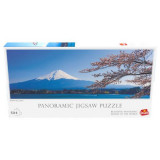 Puzzle Panoramic - Muntele Vulcanic Fuji din Japonia, 504 piese, Goliath