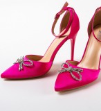 Cumpara ieftin Pantofi cu toc Suja Fuchsia