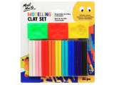 Plastilina Modeling Clay + mulaje Mont Marte 21 piese