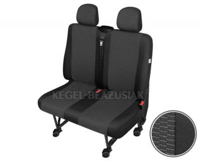 Huse scaun bancheta auto cu 2 locuri Ares Trafic pentru Nissan Primastar 2001-, Opel Vivaro 2001-2014, Renault Trafic 2001-2014 foto