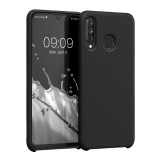 Husa pentru Huawei P30 Lite, Silicon, Negru, 47510.01, Carcasa, Kwmobile