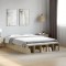 vidaXL Cadru de pat, stejar sonoma, 140x190 cm, lemn prelucrat 3280582