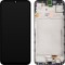 Display cu Touchscreen Samsung Galaxy A15 5G A156 / A15 A155, cu Rama, Negru (Brave Black), Service Pack GH82-33637A