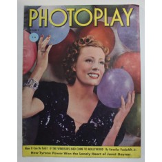 PHOTOPLAY- THE ARISTOCRAT OF MOTION PICTURE MAGAZINES , VOL. LII , NO. 1, JANUARY , 1938 , PREZINTA PETE SI URME DE UZURA , HALOURI DE APA *