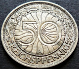 Moneda istorica 50 REICHSPFENNIG - GERMANIA, anul 1929 *cod 2700