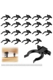 Set de 20 cleme pentru plintă de bucătărie, cleme de fixare pentru plintă de bucătărie, plintă de bucătărie
