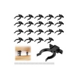 Set de 20 cleme pentru plintă de bucătărie, cleme de fixare pentru plintă de bucătărie, plintă de bucătărie