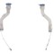 Gura umplere vas spalator Toyota Auris (E15), 03.2007-2012; Corolla (E14/E15), 03.2007-06.2010, cu capac