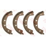 Set saboti frana, frana de mana LAND ROVER FREELANDER 2 (LF, FA) (2006 - 2014) TRW GS8751