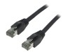 Cablu Patch Negru Cat 8.1 S/FTP 1.5m LSZH, Logilink