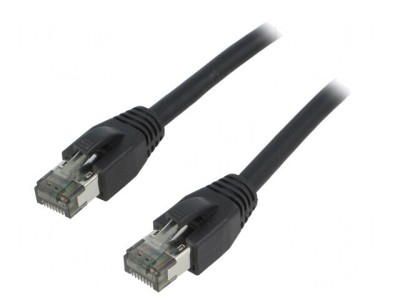 Cablu Patch Negru Cat 8.1 S/FTP 1.5m LSZH foto