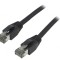 Cablu Patch Negru Cat 8.1 S/FTP 1.5m LSZH