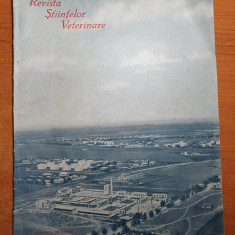 revista stiintelor veterinare mai 1936-art. si foto abatorul de export constanta