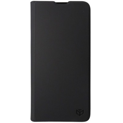 Husa tip carte cu stand Techsuit Magnet Skin neagra pentru Motorola Moto E22, E22i foto