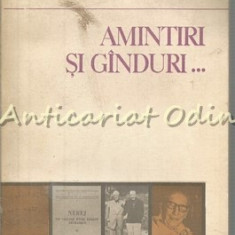 Amintiri Si Ginduri Din Vechea Scoala - Henri H. Stahl