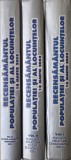 Recensamantul populatiei si al locuintelor 18 martie 2002, 3 volume, carti anticariat