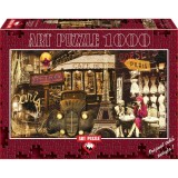 Puzzle 1000 piese - STREETS OF PARIS, Jad