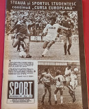 Revista SPORT nr.11/noiembrie 1987 (prezentare &quot;POLI&quot; TIMISOARA)