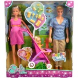Set de joaca cu papusa, Steffi Love, Happy Family