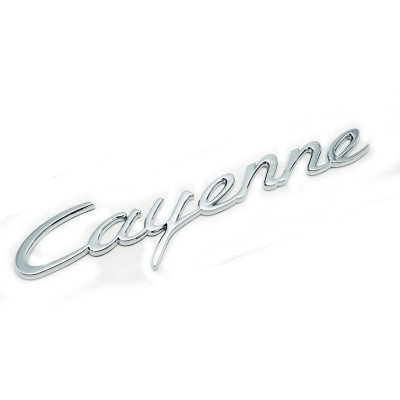 Emblema Cayenne spate portbagaj Porsche foto