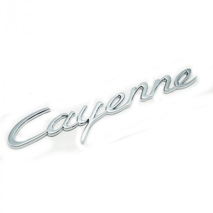 Emblema Cayenne spate portbagaj Porsche