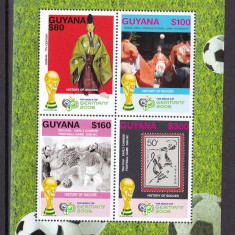 Guyana 2006 sport fotbal MI 7876-7879 kleib. MNH w57