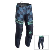 Cumpara ieftin Pantaloni cross-enduro copii Thor model Sector Birdrock culoare: albastru &ndash; marime 24