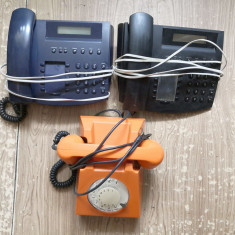 3 telefoane fixe,un dect si 6 telefoane mobile vintage